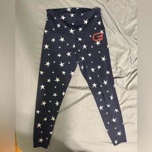 Cyclebar Navy Star Leggings